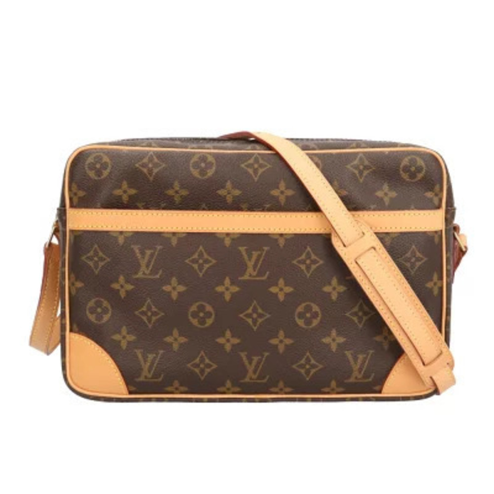 Louis Vuitton Trocadero Monogram Shoulder Bag Canvas Brown